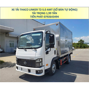 Xe Tải Số Bán Tự Động Thaco Linker T2-5.0 AMT Tải 1,9 Tấn Thùng Kín 3m6 Mới Nhất