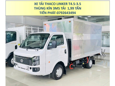 Xe Tải 2 Tấn Thùng Kín 3m5 Thaco Linker T4.5-3.5 Giá Siêu Tốt