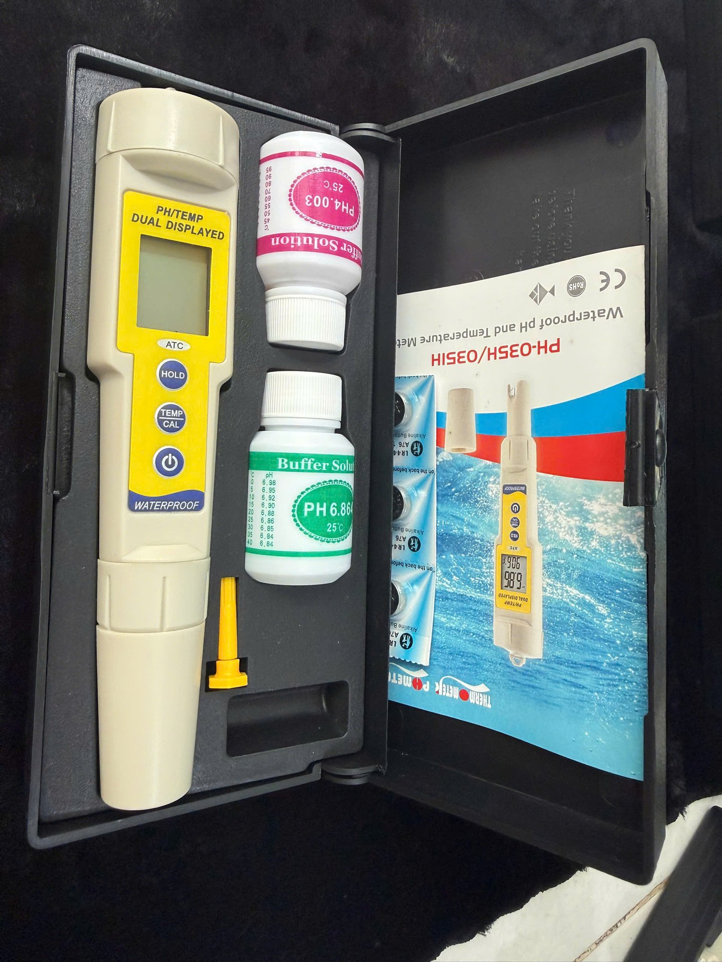 Bút đo PH/Nhiệt độ dạng bút chống nước PH-035H, Bút đo PH