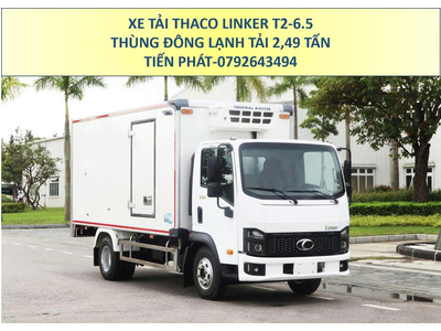 Xe Tải 2,4 Tấn Thùng Đông Lạnh Thaco Linker T2-6.5 Mới Nhất