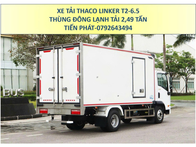 Xe Tải 2,4 Tấn Thùng Đông Lạnh Thaco Linker T2-6.5 Mới Nhất