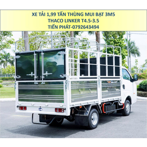 Xe Tải 2 Tấn Thùng Mui Bạt 5 Bửng 3m5 Thaco Linker T4.5-3.5 Giá Siêu Tốt