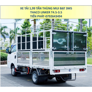 Xe Tải 2 Tấn Thùng Mui Bạt 5 Bửng 3m5 Thaco Linker T4.5-3.5 Giá Siêu Tốt