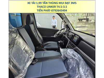 Xe Tải 2 Tấn Thùng Mui Bạt 5 Bửng 3m5 Thaco Linker T4.5-3.5 Giá Siêu Tốt