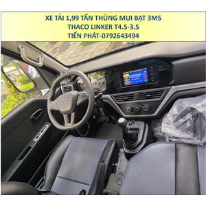 Xe Tải 2 Tấn Thùng Mui Bạt 5 Bửng 3m5 Thaco Linker T4.5-3.5 Giá Siêu Tốt