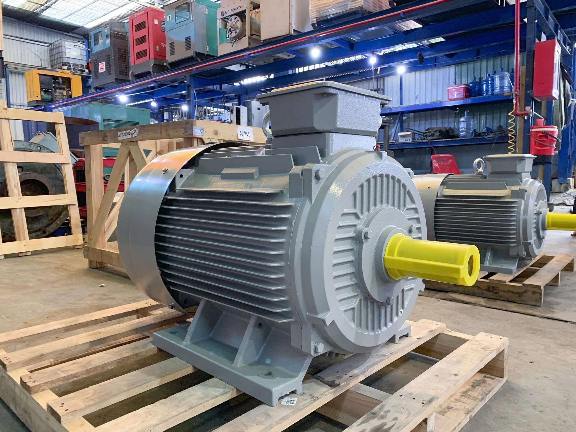 Motor 3 pha 15kW 20HP 4 cực vỏ gang Trung Quốc