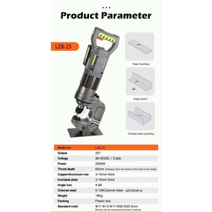 Máy đột lỗ thủy lực dùng pin LZB-25