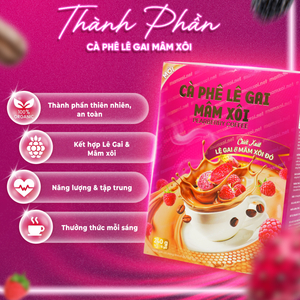 Combo 3 Hộp - Cà Phê Mâm Xôi Đỏ