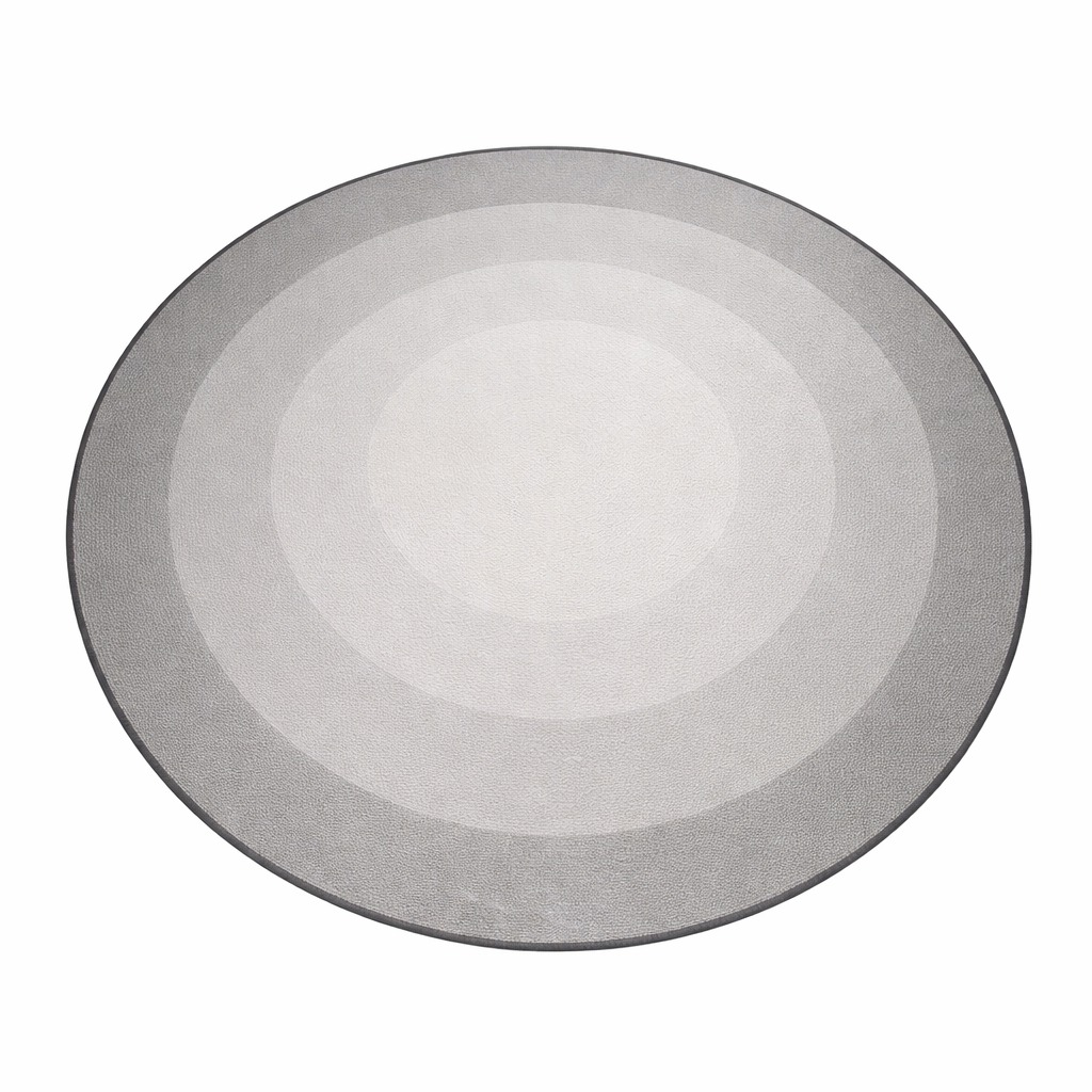 Thảm tròn lông cừu 1.6m x1.6m - VÂN TRÒN ĐỒNG TÂM