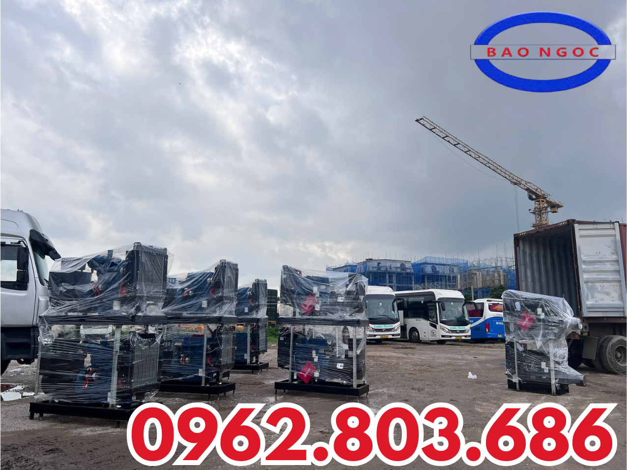 BÁN MÁY PHÁT ĐIỆN 100KW, KASUMI, ĐỘNG CƠ LAI - HÀNG VỀ KÍN KHO TẠI HÀ NỘI