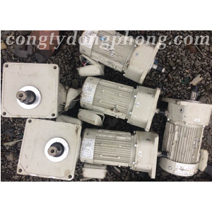 Motor giảm tốc cũ mặt bích
