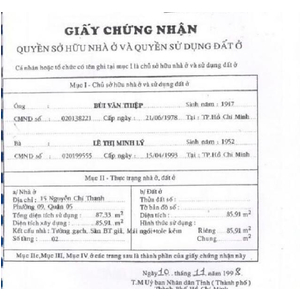 Bán nhà mặt tiền đường số 15 Nguyễn Chí Thanh, quận 5