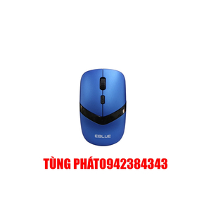 Chuột không dây E-BLUE Wireless EMS818BL - Xanh