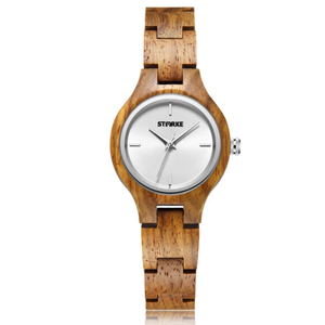 Đồng Hồ gỗ phong thủy Nữ STARKE SK105AL Gỗ Kosso-2