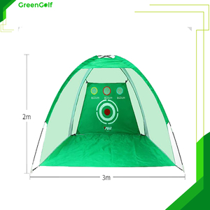 Lồng Tập Golf kích thước 1.3mx2m, Bộ Tập Golf Giá Rẻ Tại Nhà