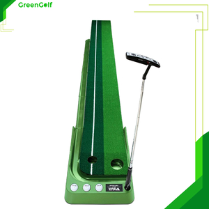 Thảm Putting Golf Nhựa Xanh_ Thảm Tâp Golf Tiện Dụng