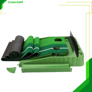 Thảm Putting Golf Nhựa Xanh_ Thảm Tâp Golf Tiện Dụng