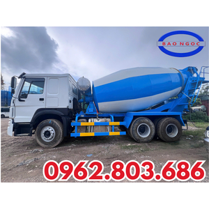 BÁN XE TRỘN BÊ TÔNG HOWO 12 KHỐI – MÁY CƠ