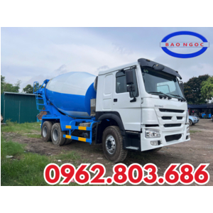 BÁN XE TRỘN BÊ TÔNG HOWO 12 KHỐI – MÁY CƠ