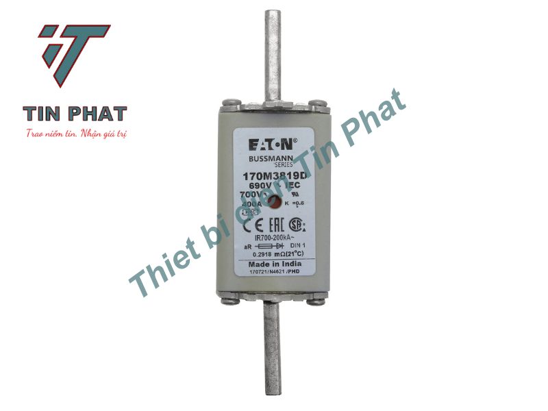 CẦU CHÌ EATON BUSSMANN 170M3819D 690V 400A