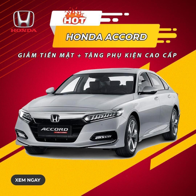 Honda Accord 1.5L (Trắng) Turbo