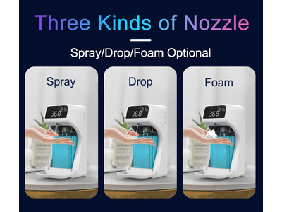 Máy rửa tay kết hợp đo thân nhiệt