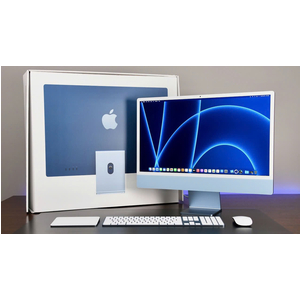 iMac 24inch A2438 2021 M1/ 8GB/ 256GB/ Blue/ Fullbox Chính Hãng like new 99% ( MGPK3 )