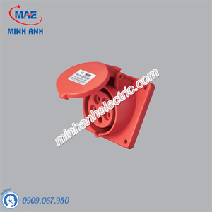 Ổ cắm loại cố định bắt trên bảng điện xéo MPN-415