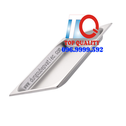 khay inox trưng bày bánh, khay GN, khay inox, khay 1/2x2.5, rổ vuông cạn