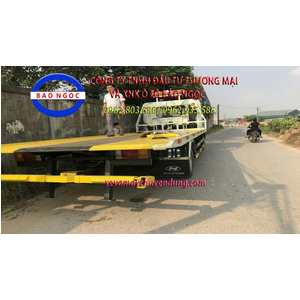 Xe cứu hộ giao thông hyundai HD120 sàn trượt kéo chở xe