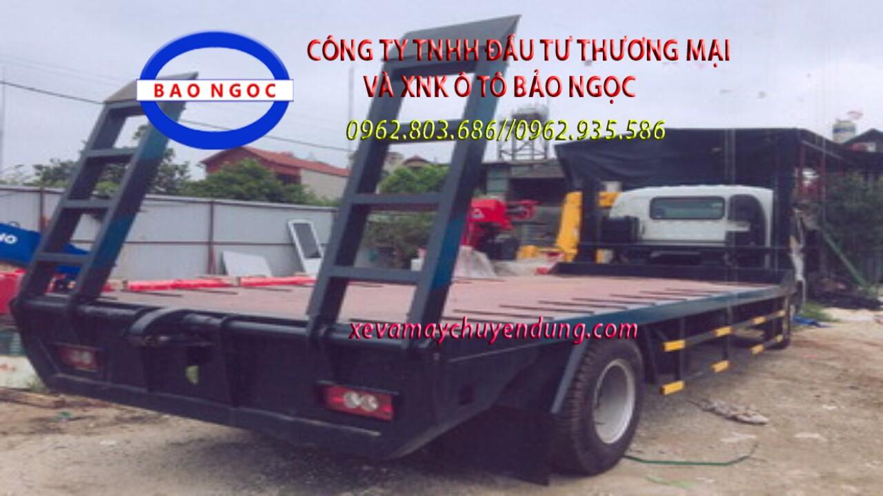 xe nâng đầu chở máy công trình thaco 950a