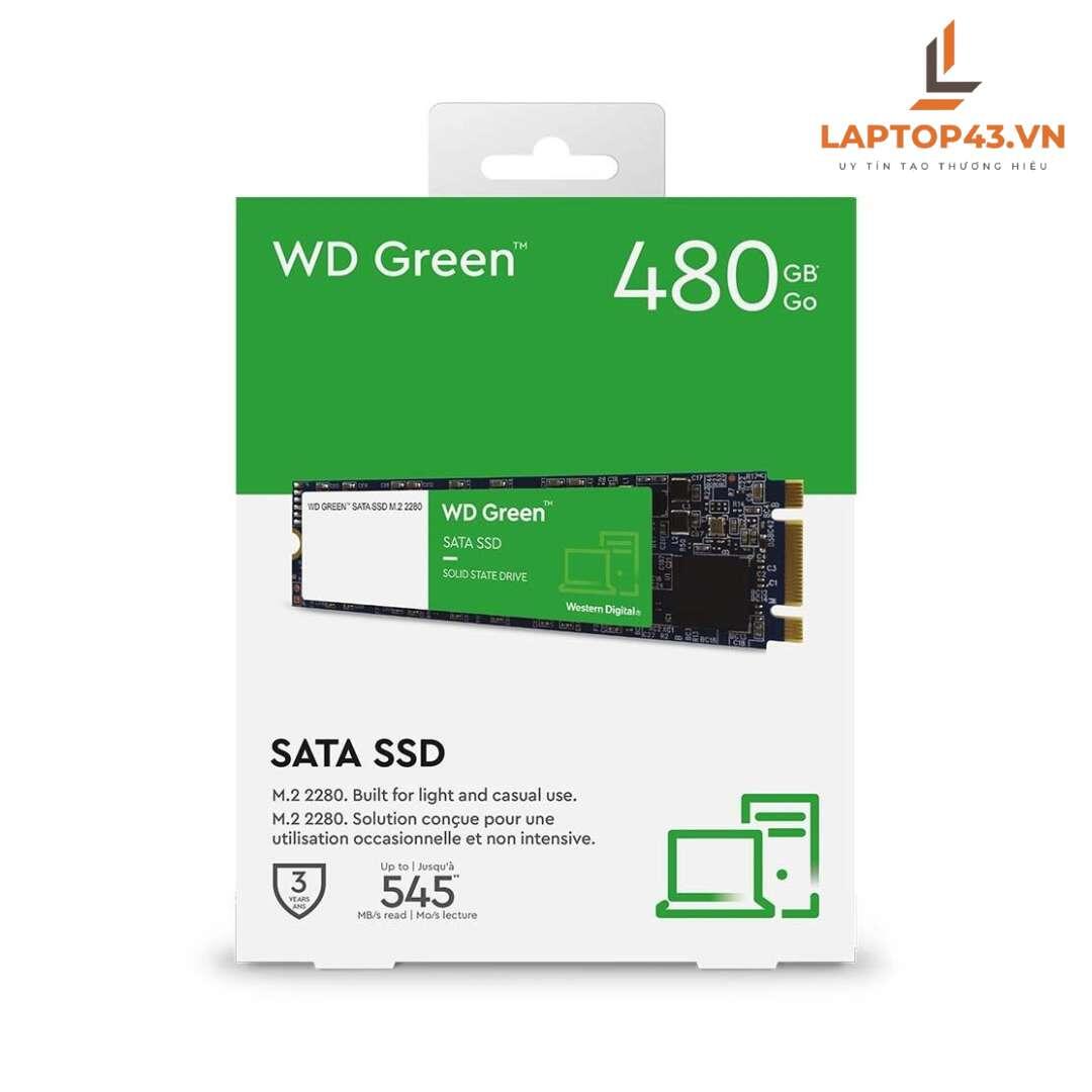 SSD Western Digital Green M.2 2280 Sata III 480GB WDS480G3G0B