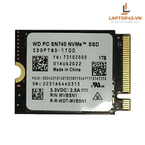 SSD Western Digital SN740 PCIe Gen4 x4 NVMe M.2 2230 1TB SDDPTQD-1T00