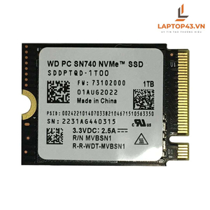 SSD Western Digital SN740 PCIe Gen4 x4 NVMe M.2 2230 512GB SDDPTQD-512G