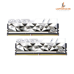 Ram PC G.SKILL Trident Z Royal Elite Silver RGB 16GB 3600MHz DDR4 (8GBx2) F4-3600C16D-16GTESC