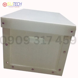 Thùng nhựa văn phòng A3 màu trắng
