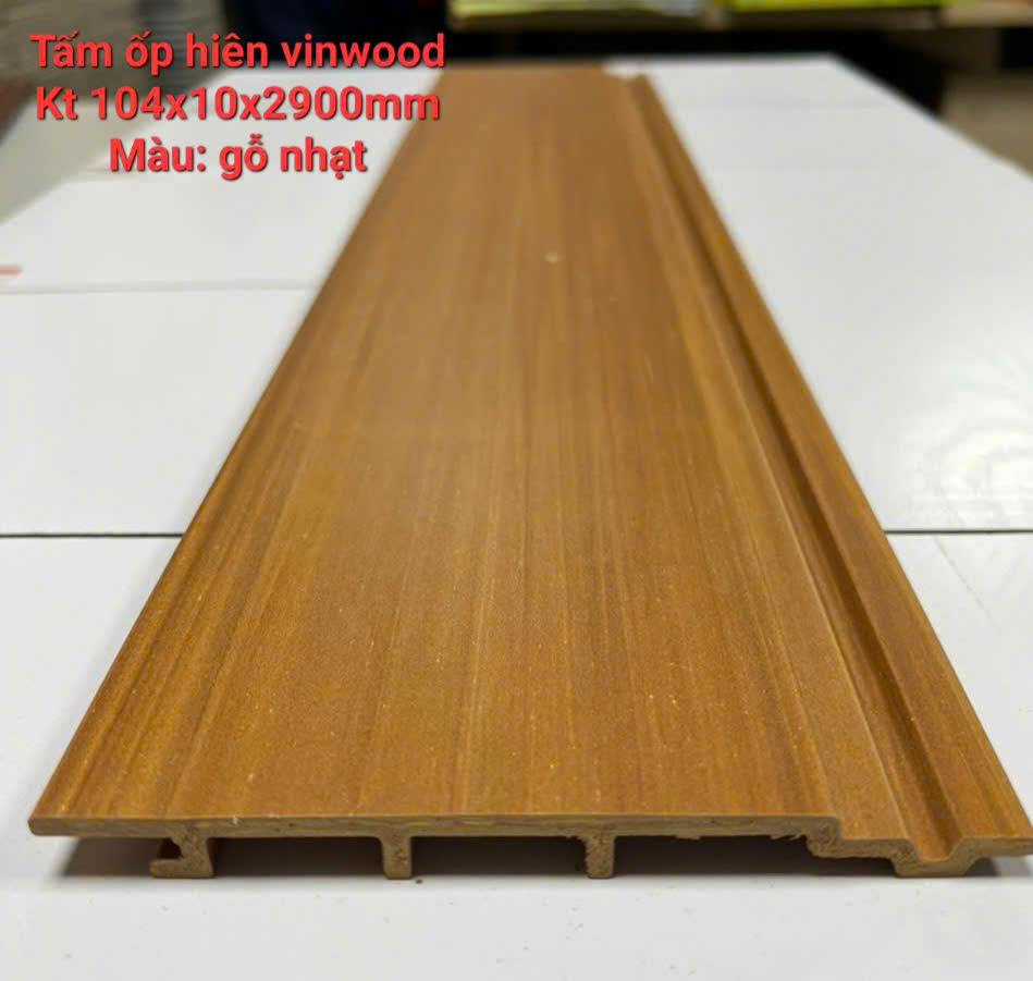 Tấm ốp gỗ nhựa ASIA_2L100H10 TẠI HÀ NỘI giá rẻ