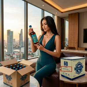 Nước mắm Hạnh Phúc 60 độ đạm - Chai 500ml( Chai Thủy Tinh)