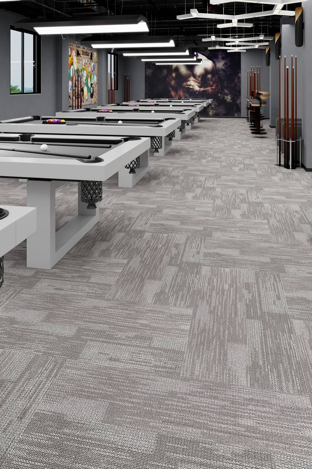 Thảm trải sàn tấm cao cấp KT 33.33cmx100cm TLO-SANATITAN HNO