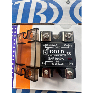 Rơ le bán dẫn SAP4040A(40A) Control 90-240VAC, LOAD 40-480VAC