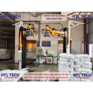 HỆ THỐNG ROBOT GẮP BAO NGUYÊN LIỆU