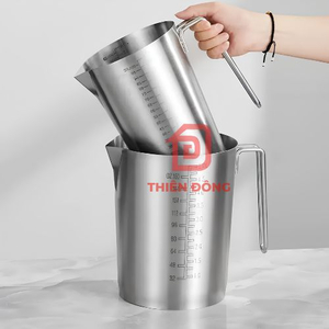 Ca Inox 3 Lít & 5 Lít THIÊN ĐÔNG - có vạch chia dùng để pha chế, định lượng thể tích