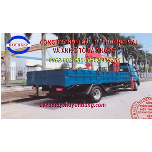 Xe tải thaco ollin 950A gắn cẩu unic URV555