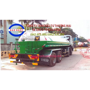 XE TÉC NƯỚC HOWO 4 CHÂN 17 KHỐI PHUN TƯỚI CÂY RỬA ĐƯỜNG