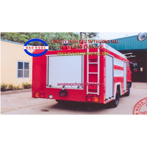 Xe cứu hỏa chữa cháy hino FC chứa 4000 lít nước và 600 lít bọt foam