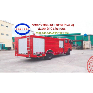 Xe cứu hỏa chữa cháy HINO FG chứa 5 khối nước 1 khối bọt
