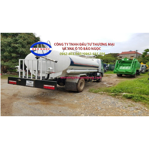 Xe téc nước 7 khối tưới cây rửa đường JAC