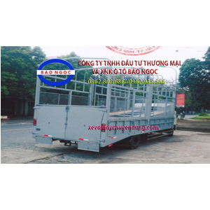 Xe HINO FC thùng 2 tầng chở ô tô