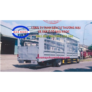 Xe chở ô tô 2 tầng faw thùng dài 9,7m