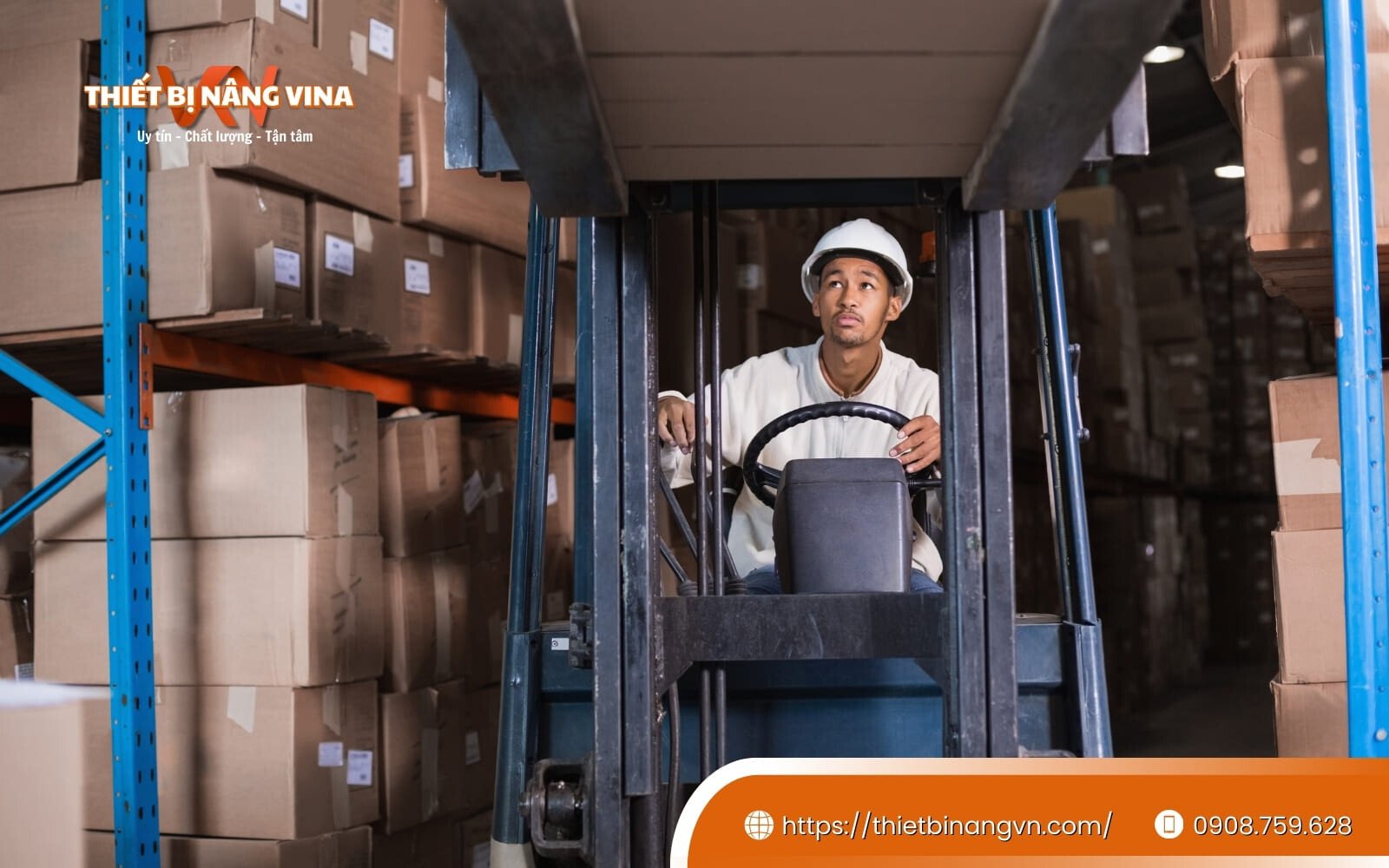 Hướng dẫn lái xe nâng an toàn